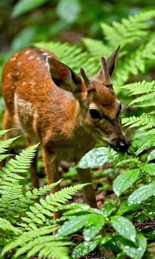 🔥 This is the PUDU — The World’s Smallest Deer 🐾✨