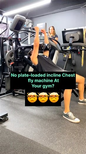 Fit Strong on Instagram: "No incline chest press machine at your gym? 🤯🤯🤯 ✅ Do this bench-supported cable press instead 💥 Most people miss upper-chest gains because they don’t have an incline press machine. This incline bench cable press keeps constant tension, lets you dial in the angle, and is way more shoulder-friendly. How to set it up: • Set an incline bench (30–45°) between two cables • Handles slightly below chest level • Press up and in, stop just short of lockout Why it’s better: ✔ 