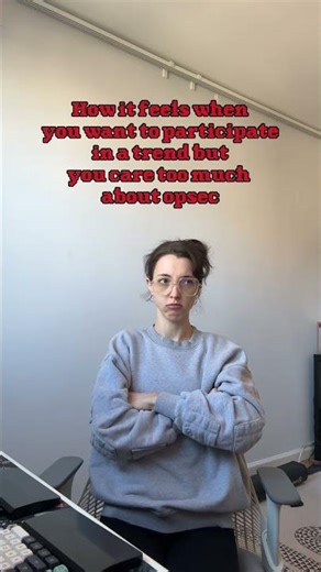 Maybe I’m being too paranoid….. #cybersecurity #opsec #womenintech