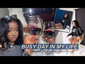 PRODUCTIVE DAY IN MY LIFE: photoshoots, new management + partying with millionaires | courtreezy 2.0