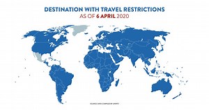 2K views · 208 reactions | 96% of all global destinations have introduced travel restrictions, research from UNWTO shows. As soon as it's safe, we need to get the world moving again to unlock the unparalleled power of tourism in action! Read the "Travel Restrictions" report here: https://unwto.org/news/covid-19-response-travel-restrictions | World Tourism Organization (UNWTO) | Facebook