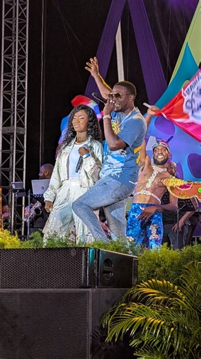 Barbados Crop Over Festival on Instagram: "Crop Over is Love 🫶🏾 The vibes at the Ceremonial Delivery of the Last Canes Finale Concert just got even sweeter as Grateful Co and Tae performed the Crop Over 2025 jingle live for the first time 🇧🇧🎉 #NCFBarbados #LoveCropOver #CropOver2025 #SeasonOfEmancipation #Barbados"