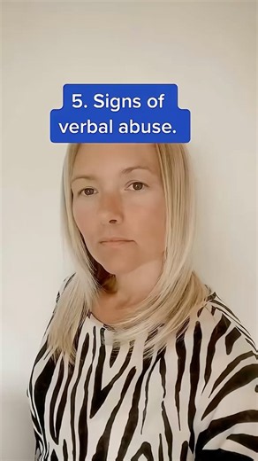 5 Signs Of Verbal Abuse