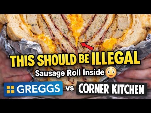 I Put a Greggs Sausage Roll Inside a Breakfast Sandwich…