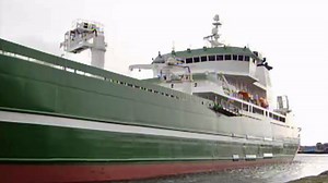 World's Largest Fishing Trawler In Dublin