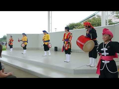琉球国祭り太鼓 さいたま支部 in 道の駅べに花の郷おけがわ 1/2 2016-9-13