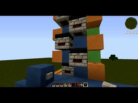 Minecraft automatischer Aufzug - Tutorial [+Download] [HD] deutsch