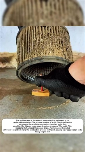 a quick way to clean the filter#shortvideos #machinetechnology