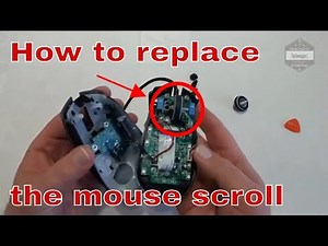 How to replace the mouse scroll - Unboxing