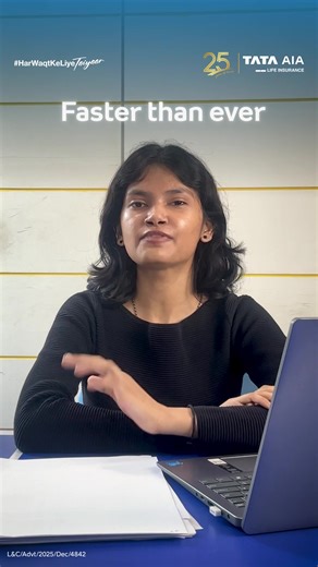 923K views · 3.2K reactions | Too complicated? Not anymore. No dependents? Still important. Life insurance today is simpler and faster with Tata AIA.⚡ Click the link to secure your future today: https://tataaia.in/a6JHef T&C apply: https://bit.ly/TataAIASocialDisclaimer #TataAIA #LifeInsurance #LifeInsuranceExcuses | Tata AIA Life | Facebook