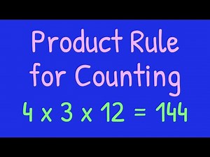 GCSE Maths: Product Rule for Counting