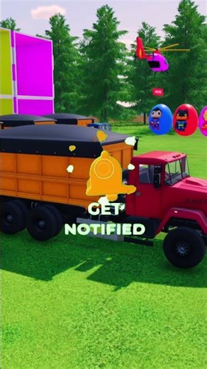 TRANSPORTING BUS, POLICE CARS, DUMP TRUCK, BOX TRUCK, FIRE TRUCK WITH SCANIA TRUCK - FS22