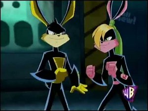 Loonatics Unleashed Loonatics On Ice Ep 1 Ace Bunny And Lexi Bunny Scene (Kids WB! Airing)