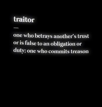Understanding the Definition of a Traitor | Quotes and Meanings