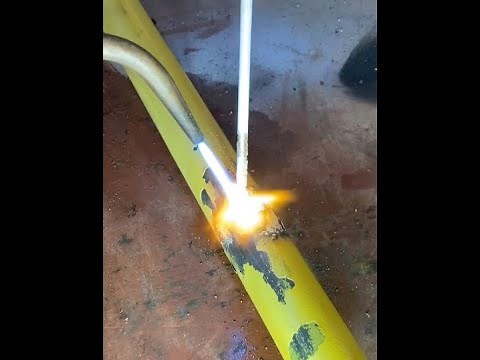 How to braze steel tubing, how to braze hydrualic line.