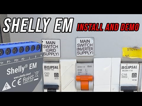 How to Use the Shelly EM App | Monitor Your Home Energy in Real Time