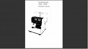 Pfaff Hobbylock 794 and 796 Owners Manual Instruction, Ebook Pdf INSTANT DOWNLOAD English Language - Etsy