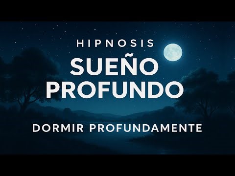 Hipnosis de Sueño Profundo 7 Horas | Duerme Rápido, Baja Ansiedad y Descansa Toda la Noche