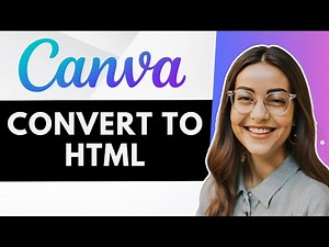 How to Get HTML Code of Canva Website Design