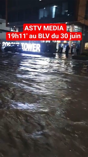 #RDC: #KINSHASA. Il est 19h11' au boulevard du 30 juin #rdc #congo #fardc #felixtshisekedi #rdcongo