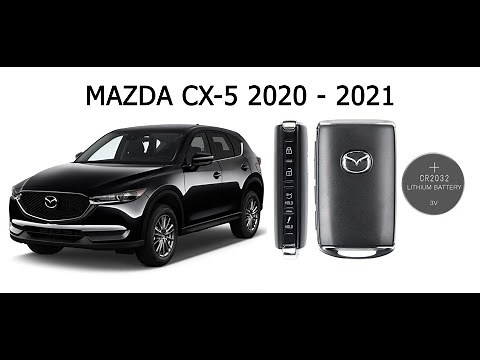 Mazda CX-5 - How to change the remote control battery