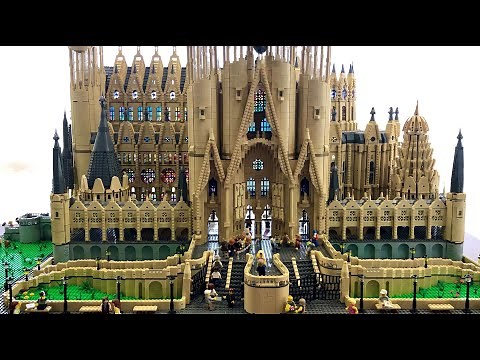 LEGO La Sagrada Familia MOC