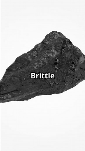 Class 7 Science: Why Does Coal Shatter? Understanding Brittleness! 💥 #shorts