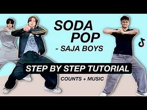 Soda Pop Dance *STEP BY STEP TUTORIAL* (Beginner Friendly) dc Molly Long