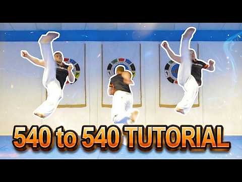 540 to 540 Kick Tutorial | GNT How to (Tony Jaa Signature Move)