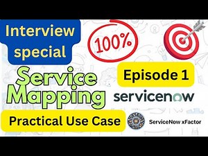 1 ServiceNow Service mapping Practical Use Case | Interview Specific topic | ServiceNow Discovery |