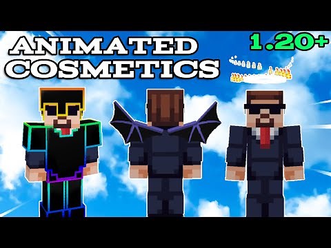 How To Get Animated Cosmetics For Minecraft Bedrock 1.20+ (MCPE/MCBE)