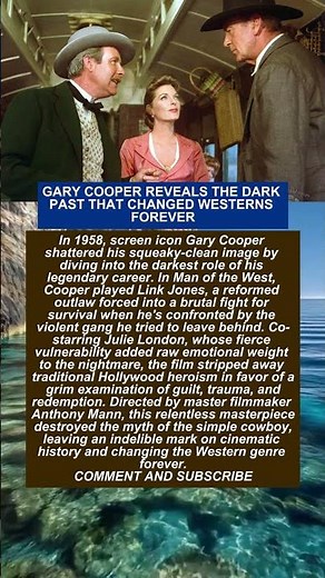 GARY COOPER REVEALS THE DARK PAST THAT CHANGED WESTERNS FOREVER