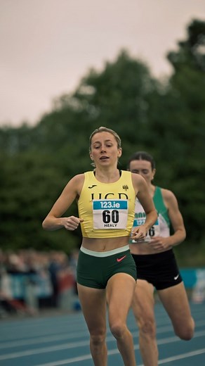 @sarahhealy2 collecting national titles 🤩 🥇2023 - 1500m 🥇2024 - 800m #IrishAthletics 🎥 @immediani | Athletics Ireland