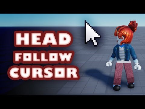 Roblox studio tutorial : How to make character head follow cursor