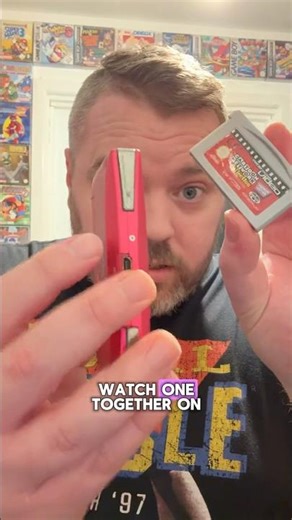 Shall we watch some old school cartoons on the Gameboy Micro? 🤩 #videogames #cartoon #gameboy #gba