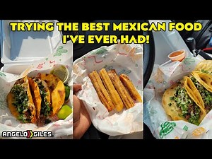 Trying The Best Mexican Food I've Ever Had!