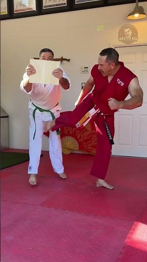 No board is safe with @EnterTheDojoShow 👊🥋#fails #karate #martialarts #dojo