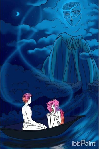 The boat: speedpainting process from sketch to rendered piece