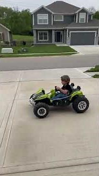 MLToys Stage V Motors/Gears in a Power Wheels Dune Racer on 24 volts
