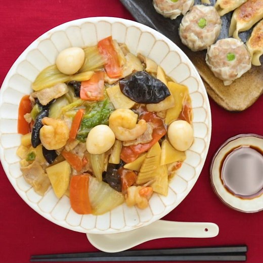 具材たっぷり 中華丼 作り方・レシピ | クラシル