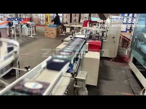 Full automatic Box tissue converting machine soft facial tissue production line