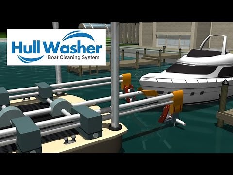 Boat Hull Washer - System and Invention