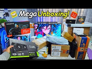 Mega Unboxing de produtos INSANOS para PC GAMER! (Fiquei pobre)