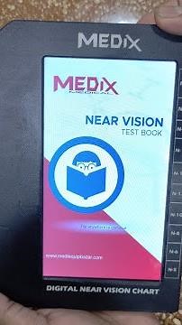 Smart Digital Near Vision Chart - Medix DNVC-100, Portable and Easy to use
