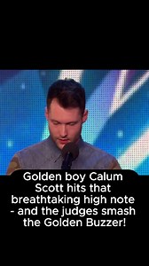 Calum Scott’s emotional audition on Britain’s Got Talent won everyone over! Nervous but powerful, his performance of Dancing On My Own received a standing ovation and Simon Cowell’s Golden Buzzer. A moment that launched a star! ✨ You can read the full article in the first comment. | Smaily Music Zone