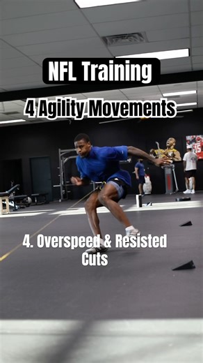 NFL Training! 4 Agility Movements!