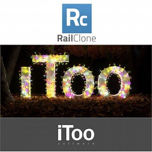 iToo Software - Create fairy lights with the RailClone Lite!