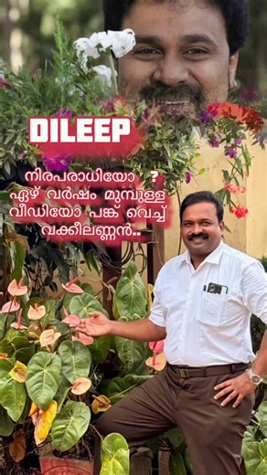 Deepak Twinkle Sanal on Instagram: "ദിലീപ് നിരപരാധിയോ? ഏഴ് വർഷം മുമ്പുള്ള വീഡിയോ പങ്ക് വെച്ച് വക്കീലണ്ണൻ.. Is Dileep innocent? Video from seven years ago #dileepcase #actressattack #fiilmindustry Disclaimer under The Bar Council of India (BCI) amended Rule 36 of the BCI Rules in 2008, a regulation under the Advocates Act, 1961, The information is true and genuine, and not a form of solicitation or advertisement. If You Have Any Problem With This content Being Uploaded Please Contact For Removal.