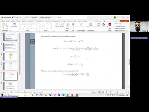Video explicativo, integral indefinida
