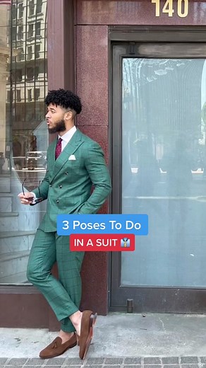 3 Poses You Can Do IN A SUIT 👔 #mensposes #posesideas #posesforpictures